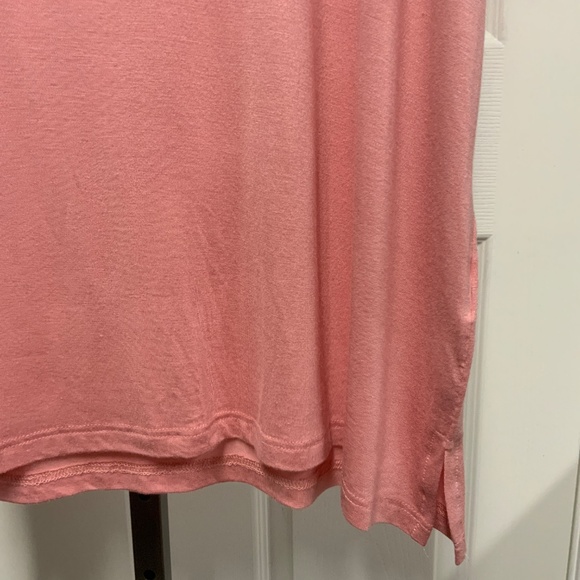 Extra Touch Pink Sleeveless Top with Stud Detail - Picture 6 of 8